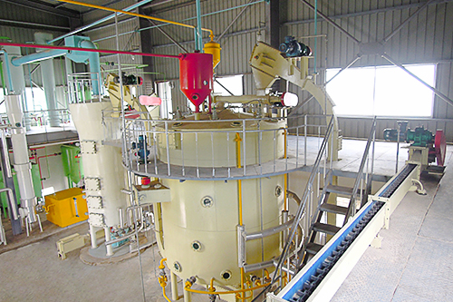 孟加拉国50吨米糠膨化浸出生产线